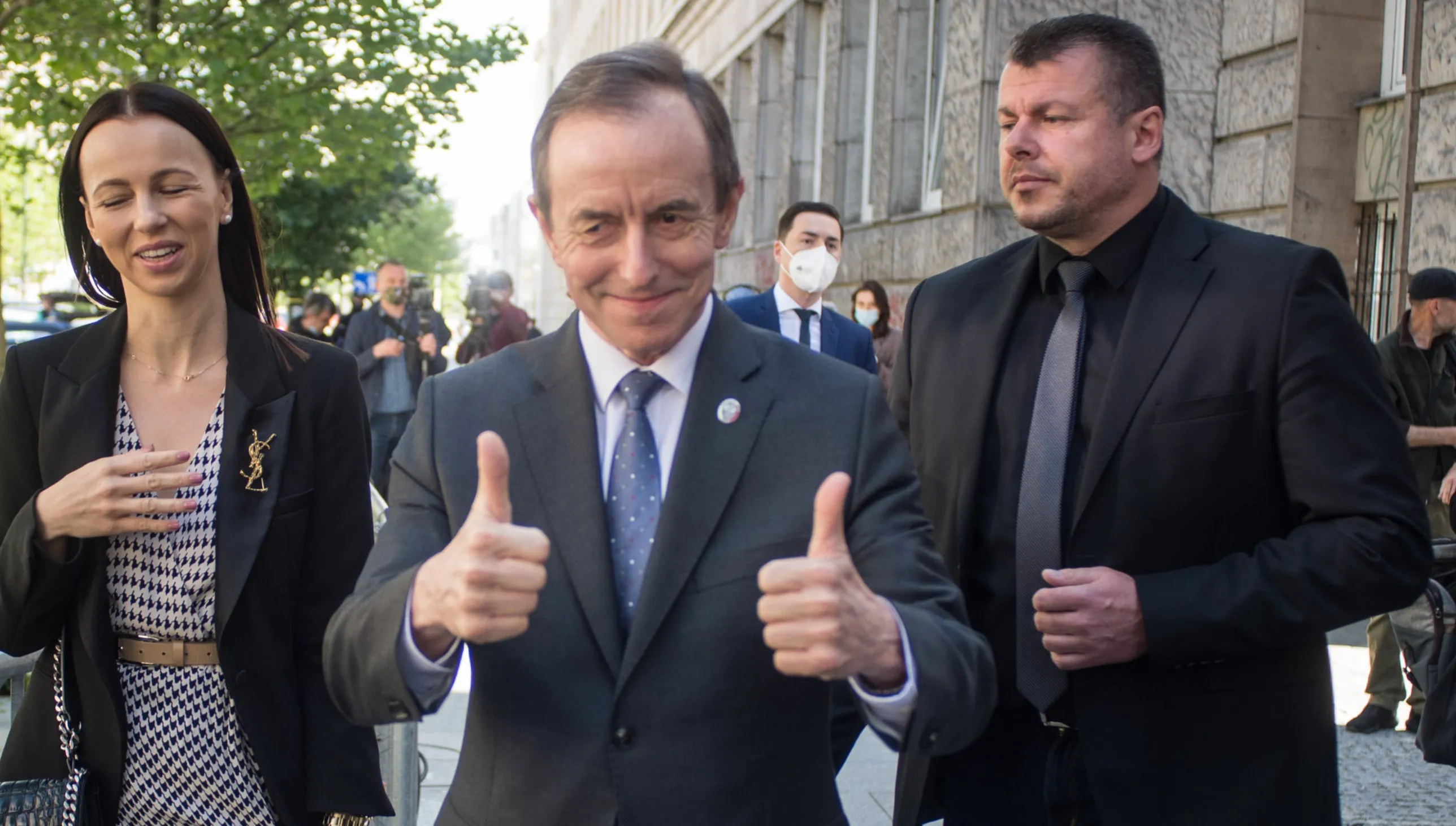 Tusk i Grodzki jednym głosem o debacie w PE