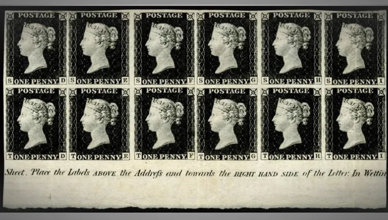 33 mln złotych za znaczek pocztowy??? Tak, o ile to... "Penny Black" - prekursor wszystkich innych