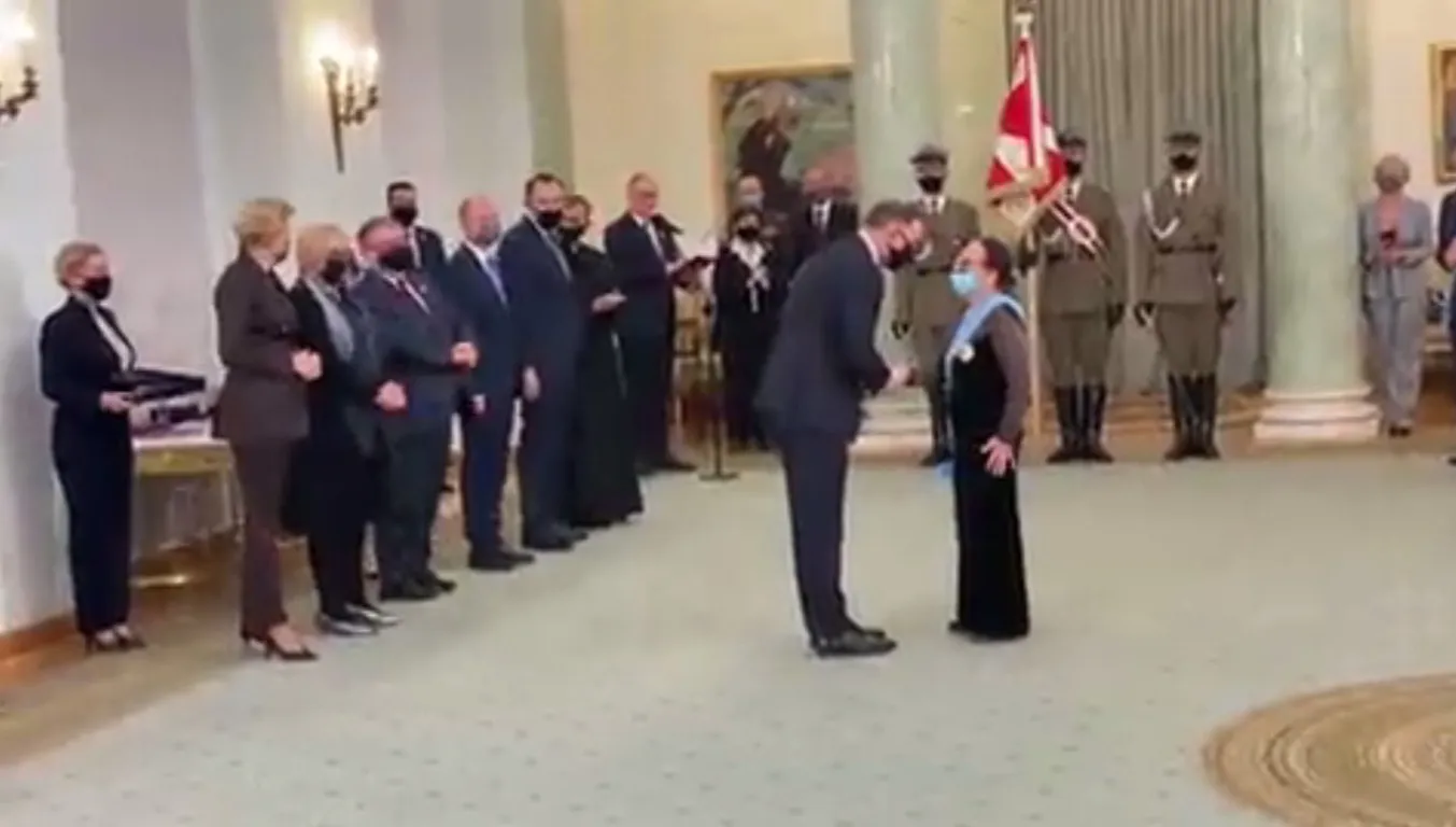 Prezydent odznaczył 17 osób, w tym cztery Orderem Orła Białego. WIDEO