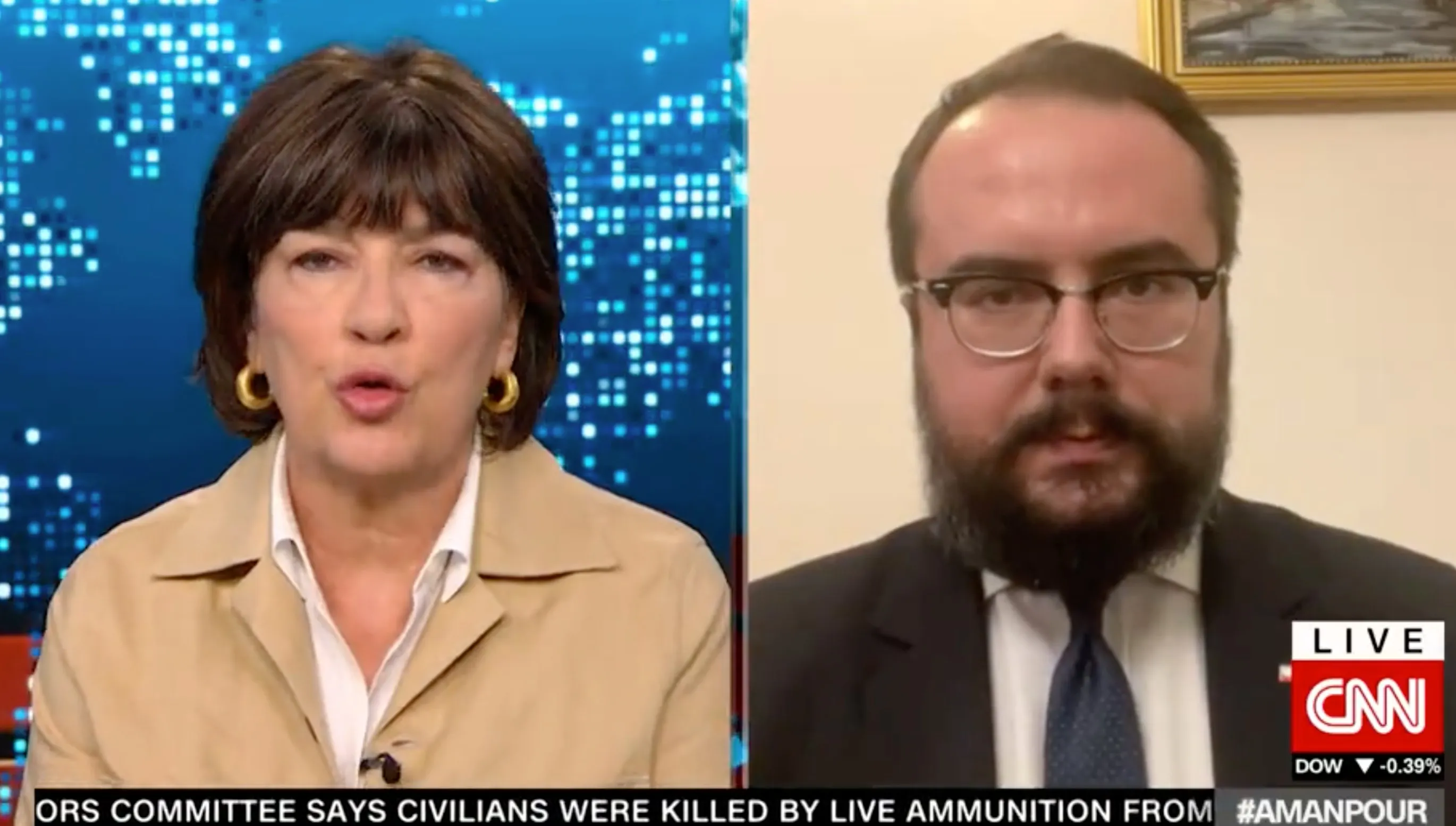 "To nie są bezbronni uchodźcy!" Wiceszef MSZ w CNN ostro o sytuacji na granicy 