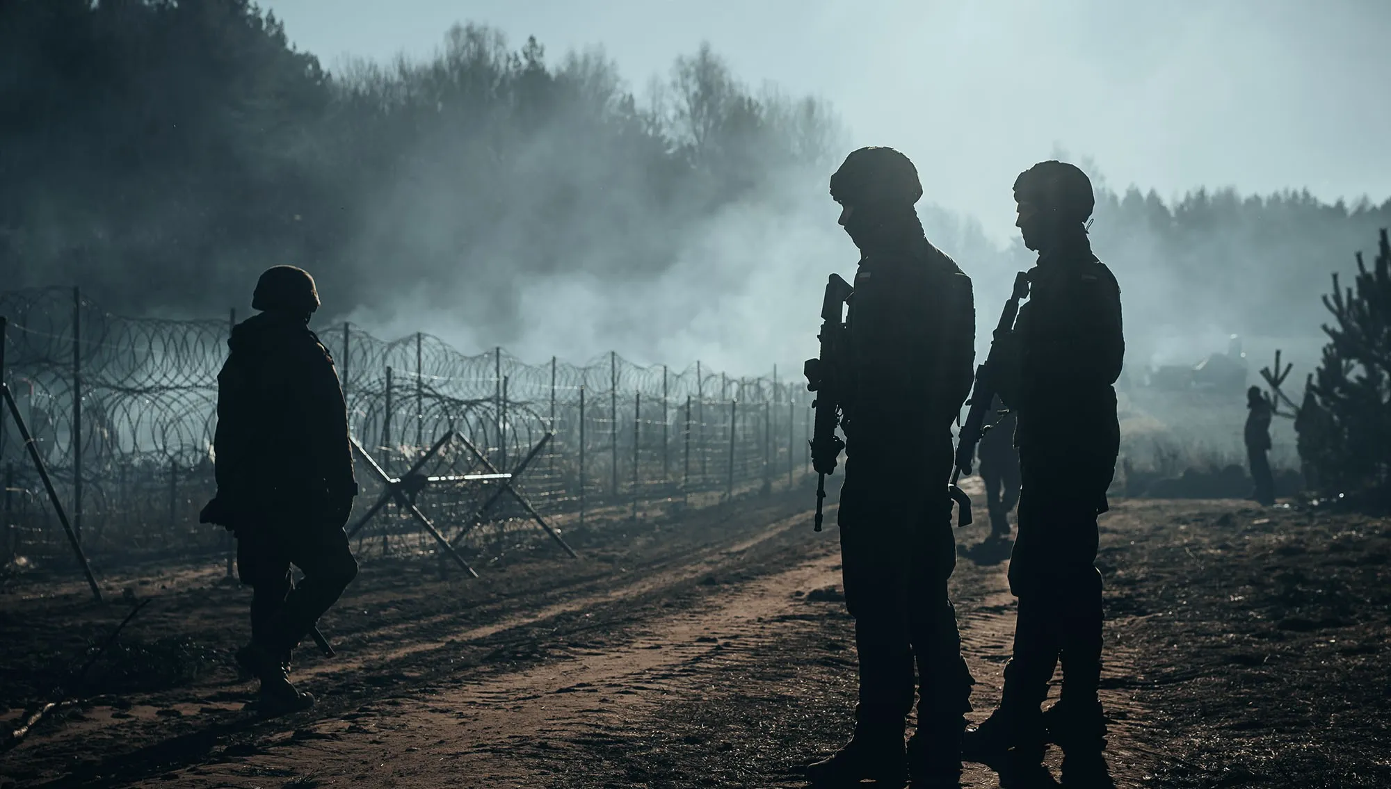 Presja migrantów maleje? Spokojna noc strażników na granicy w woj. lubelskim