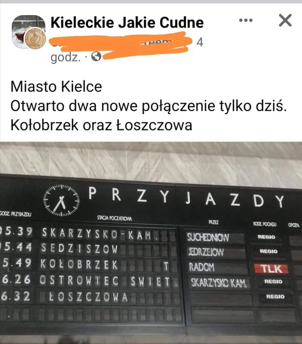 Nowe połączenia