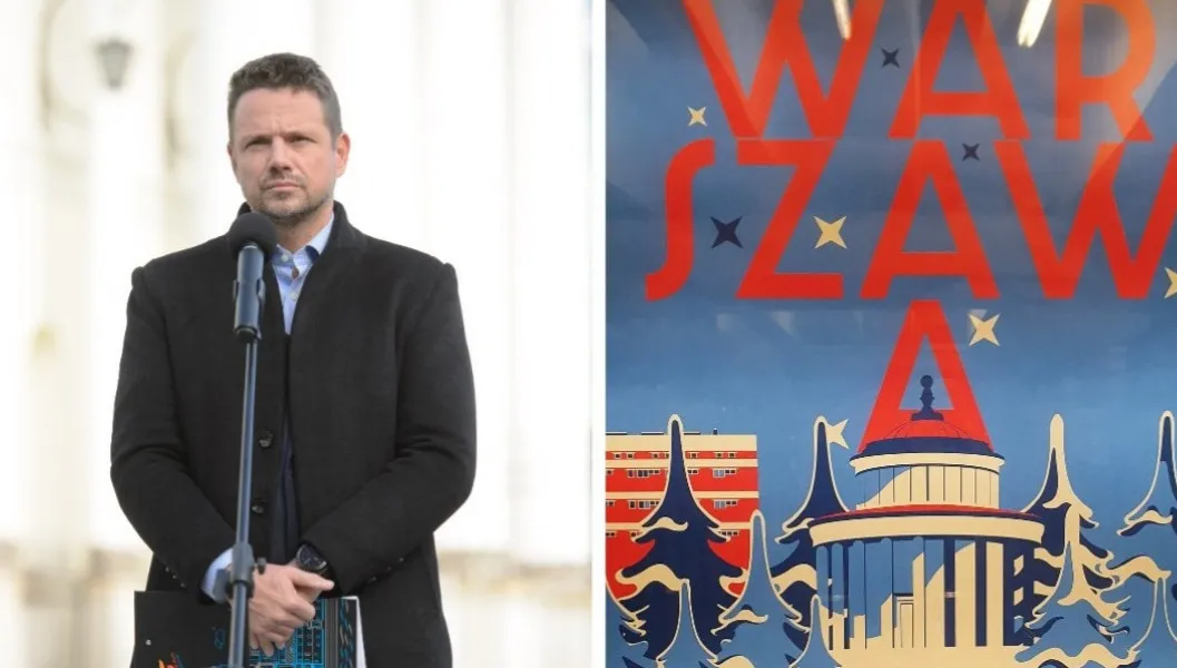 Kontrowersje wokół „świątecznego” plakatu Warszawy. Jak się tłumaczy ratusz? 