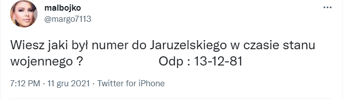 Numer do generała