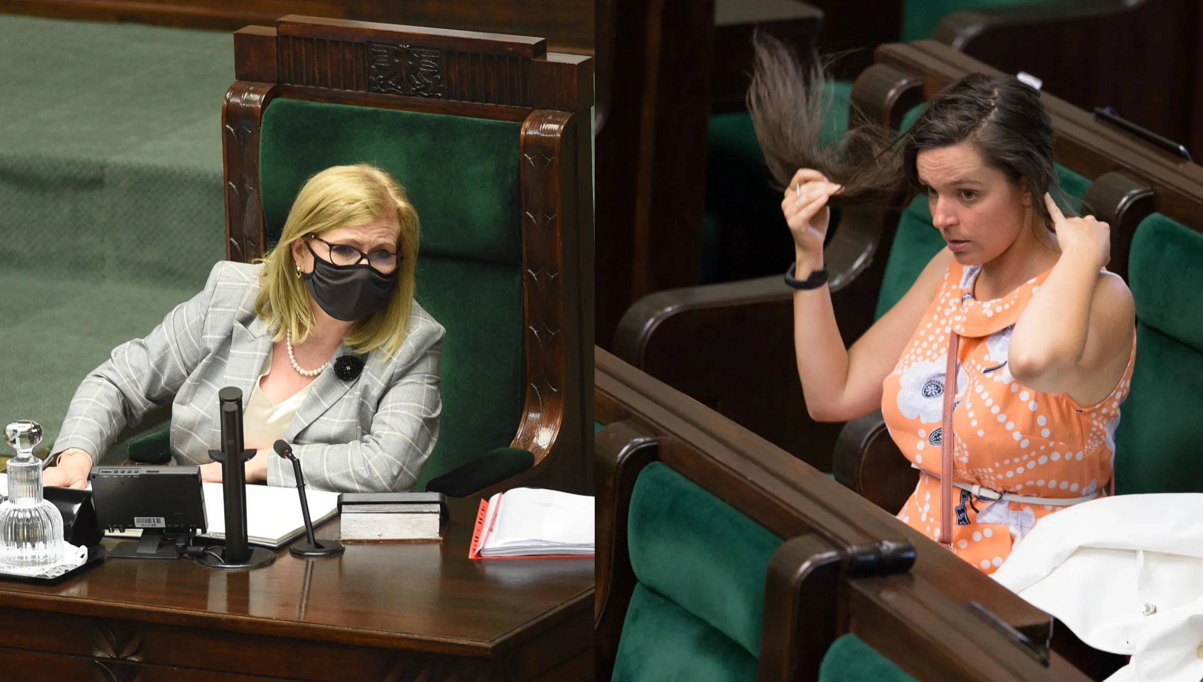 Marszałek Sejmu wściekła na Jachirę - wyłączyła jej mikrofon. "Dość tych plugawych kłamstw!" - WIDEO