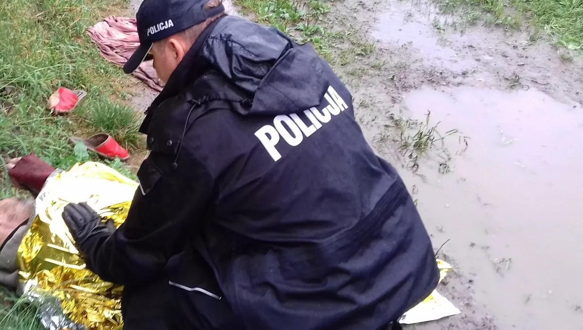 Szedł na skróty, wpadł do rzeki