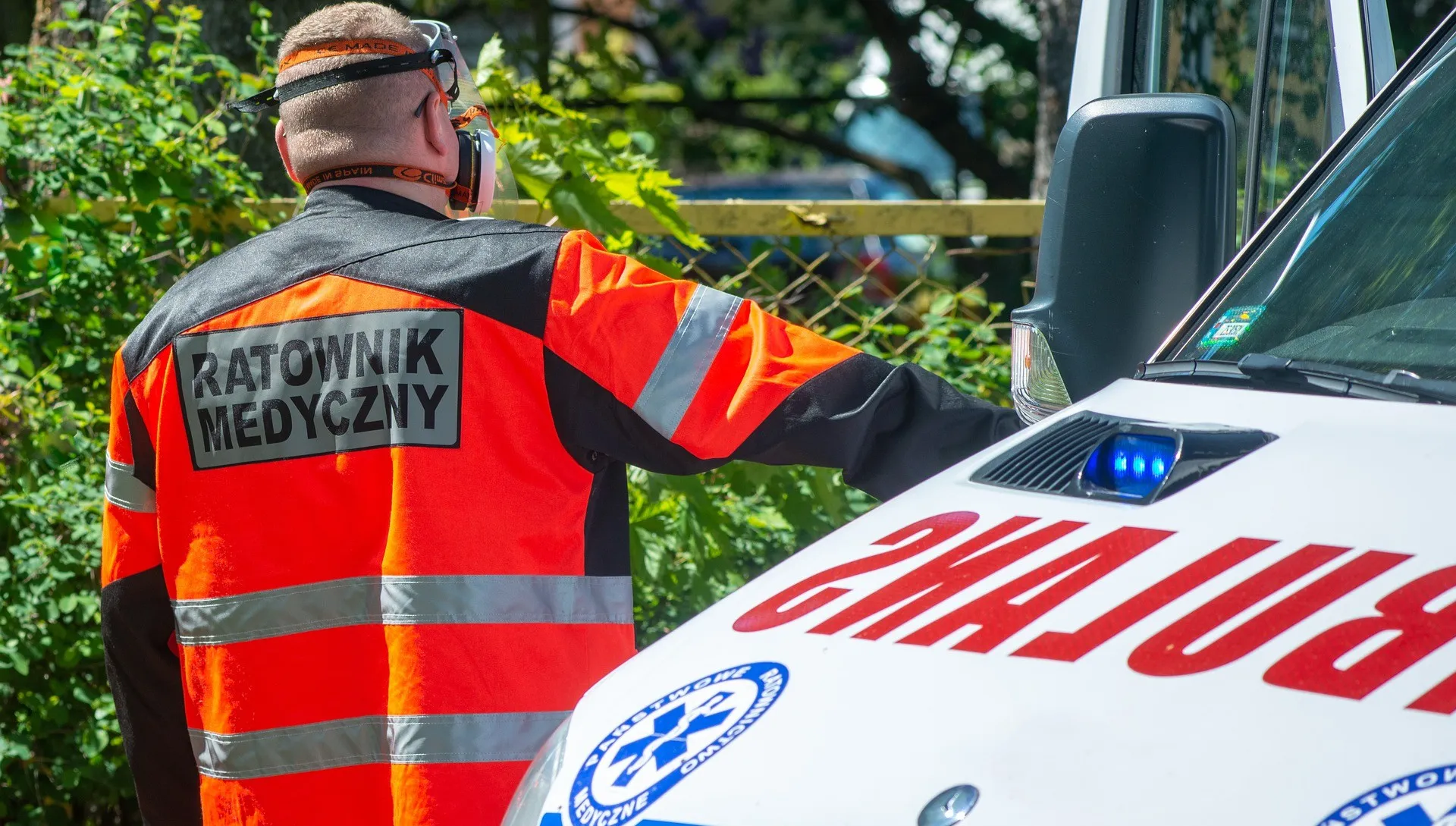 20-latek na dopalaczach zaatakował ratownika medycznego