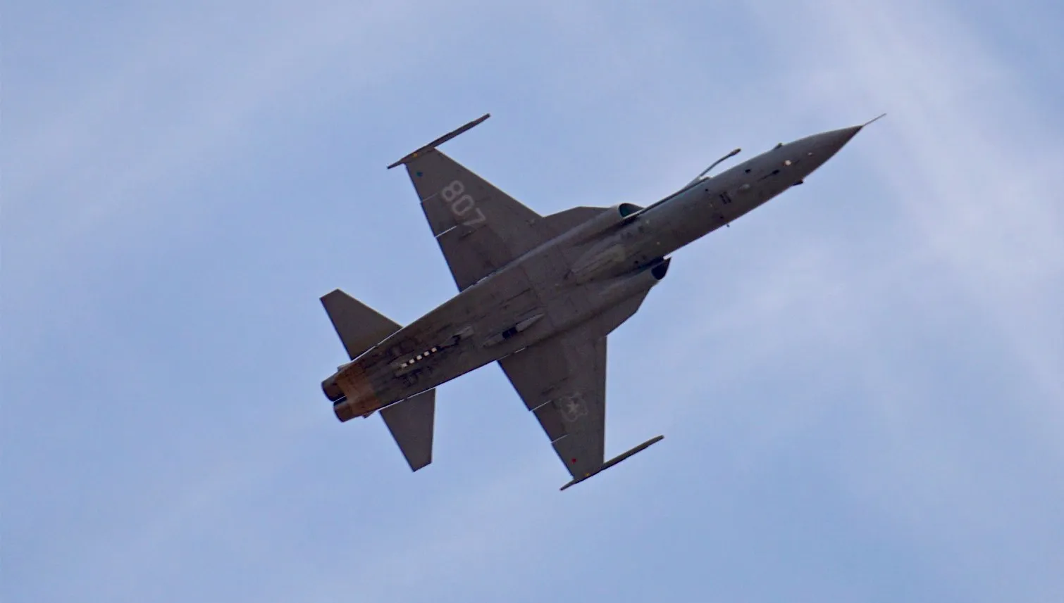 Katastrofa myśliwca. Zginął pilot