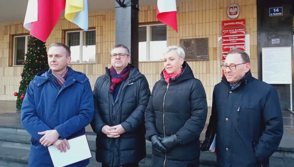 Mniejszość ukraińska i niemiecka protestują