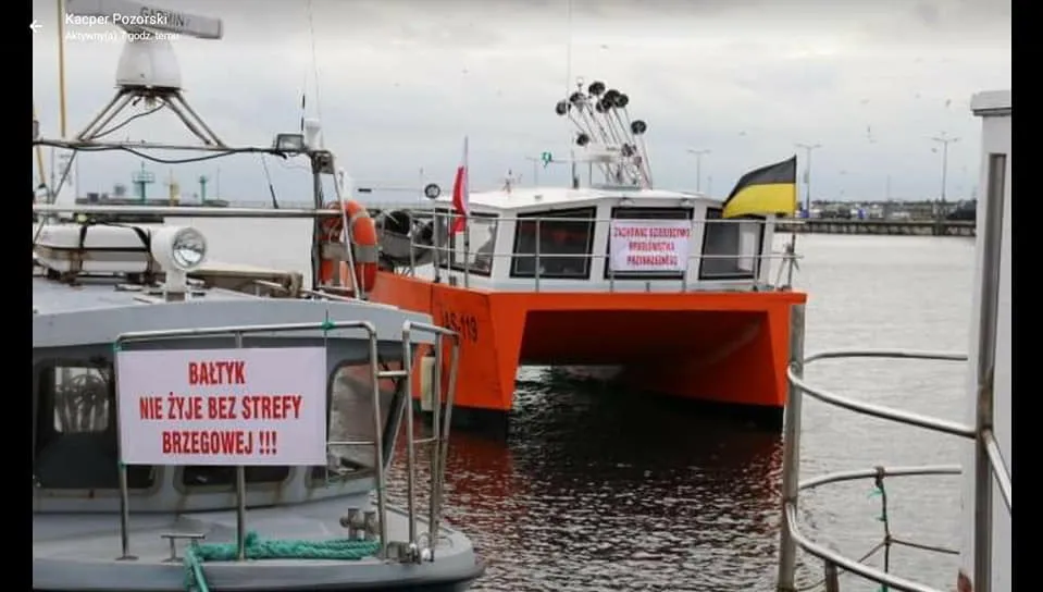 Trwa protest rybaków przybrzeżnych