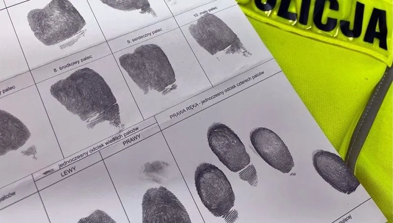Włamywacz wpadł po 4 latach. Przez odciski palców