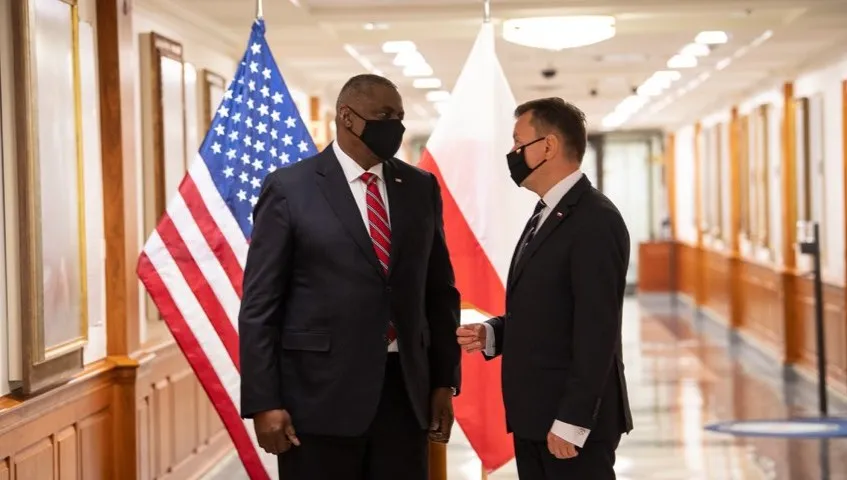 Polacy i Amerykanie o bezpieczeństwie w Europie. Ważne rozmowy ministra obrony i szefa sztabu