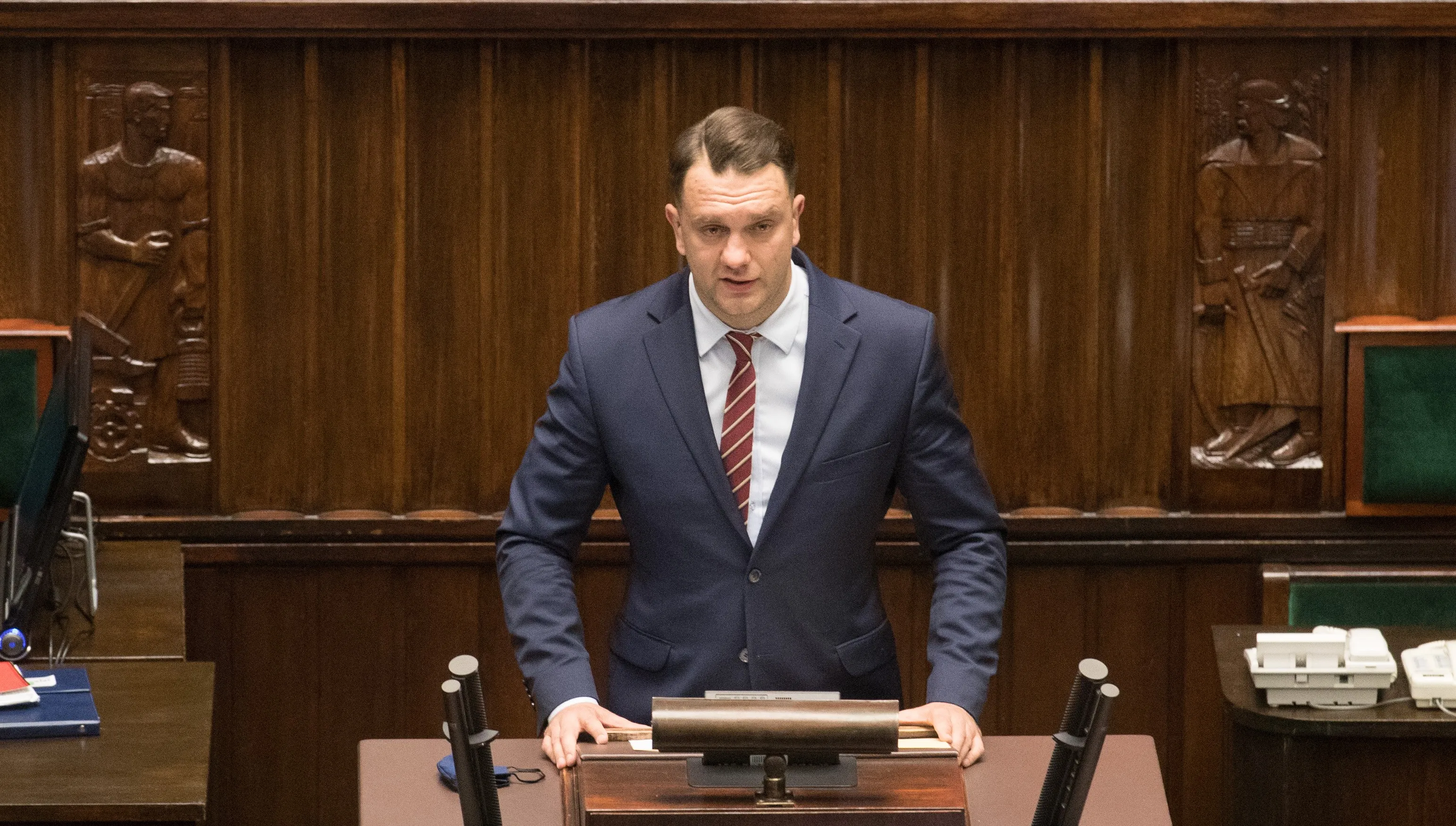 Mejza poprze komisję ws. Pegasusa. W zamian chce dymisji Grodzkiego 