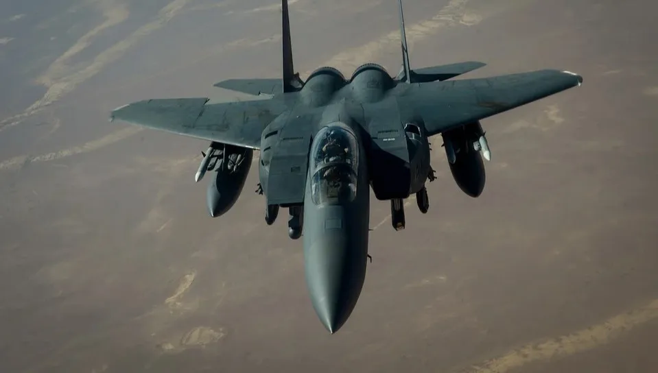 Zaginął myśliwiec F-15