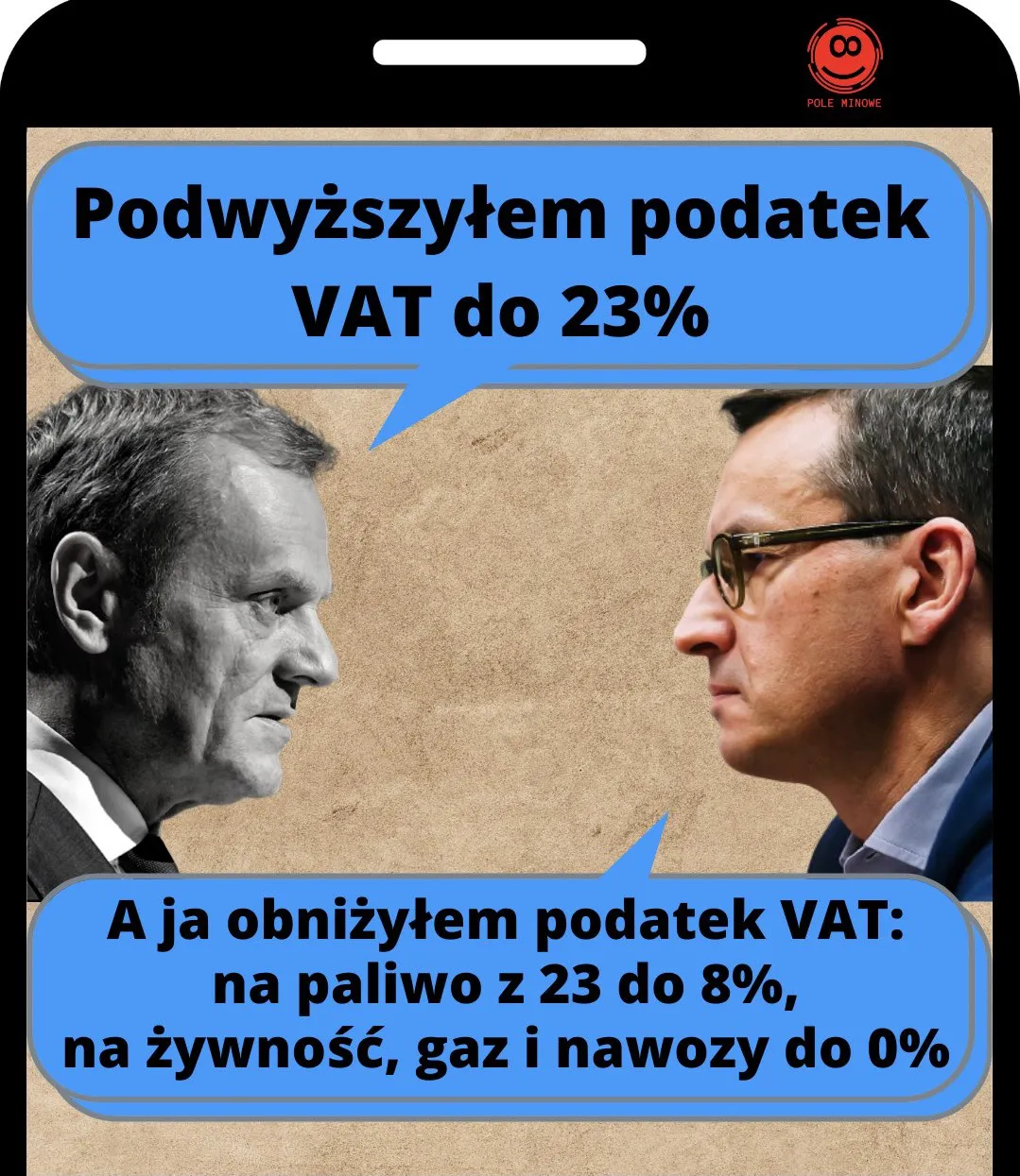 Tusk vs Morawiecki