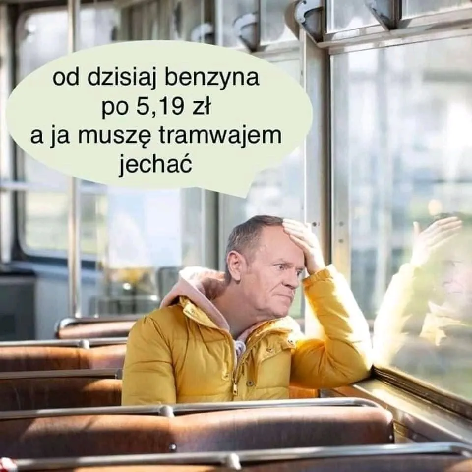 A ja tramwajem...