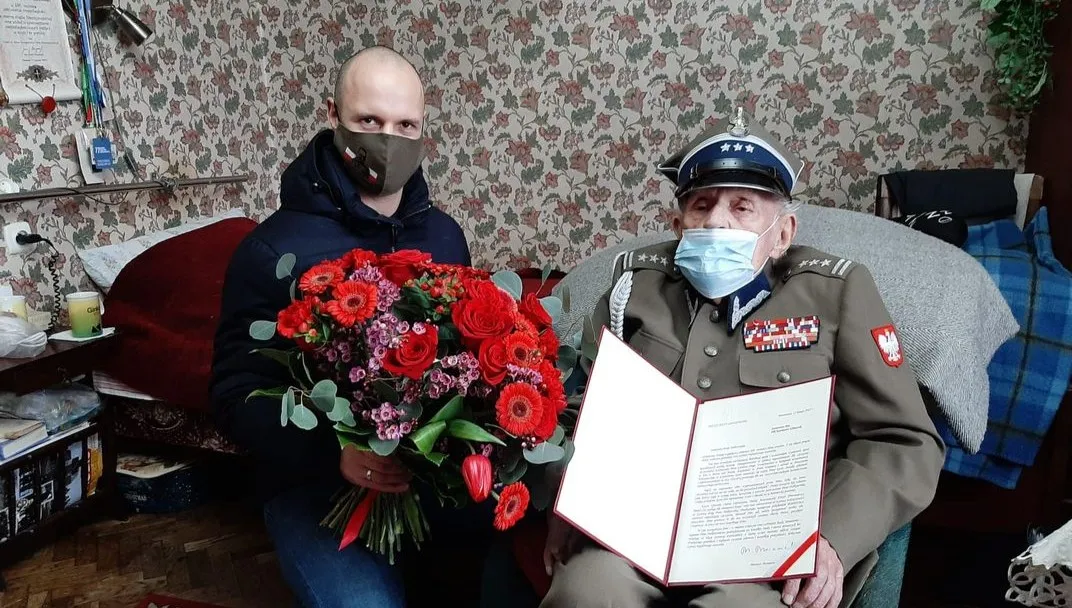 108 lat! Płk Klimczak jest najstarszym żyjącym uczestnikiem powstania warszawskiego 