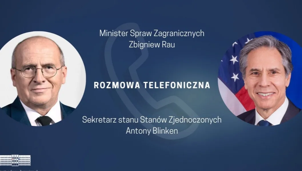 Rozmowa szefów dyplomacji Polski i USA. Blinken niemal pewny rosyjskiego ataku