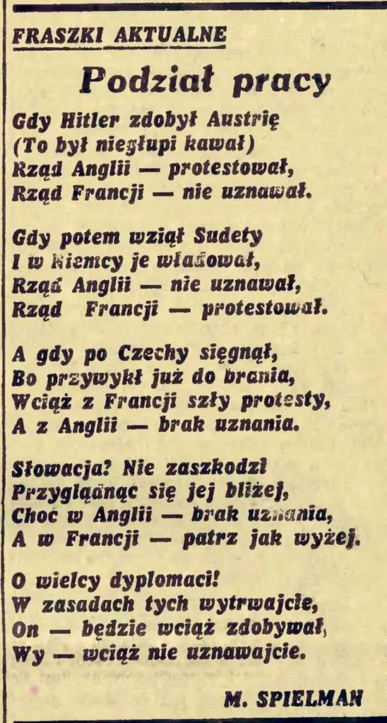 Fraszki aktualne