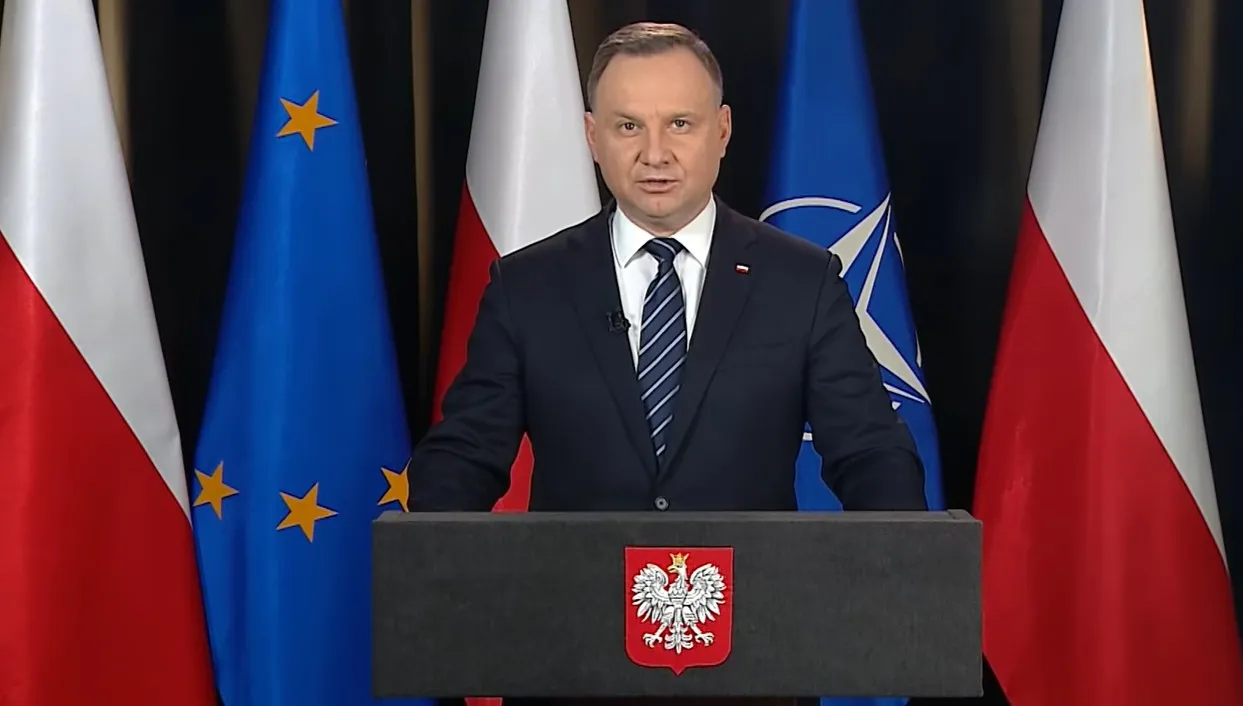 Prezydent Andrzej Duda wygłosi dziś orędzie do narodu