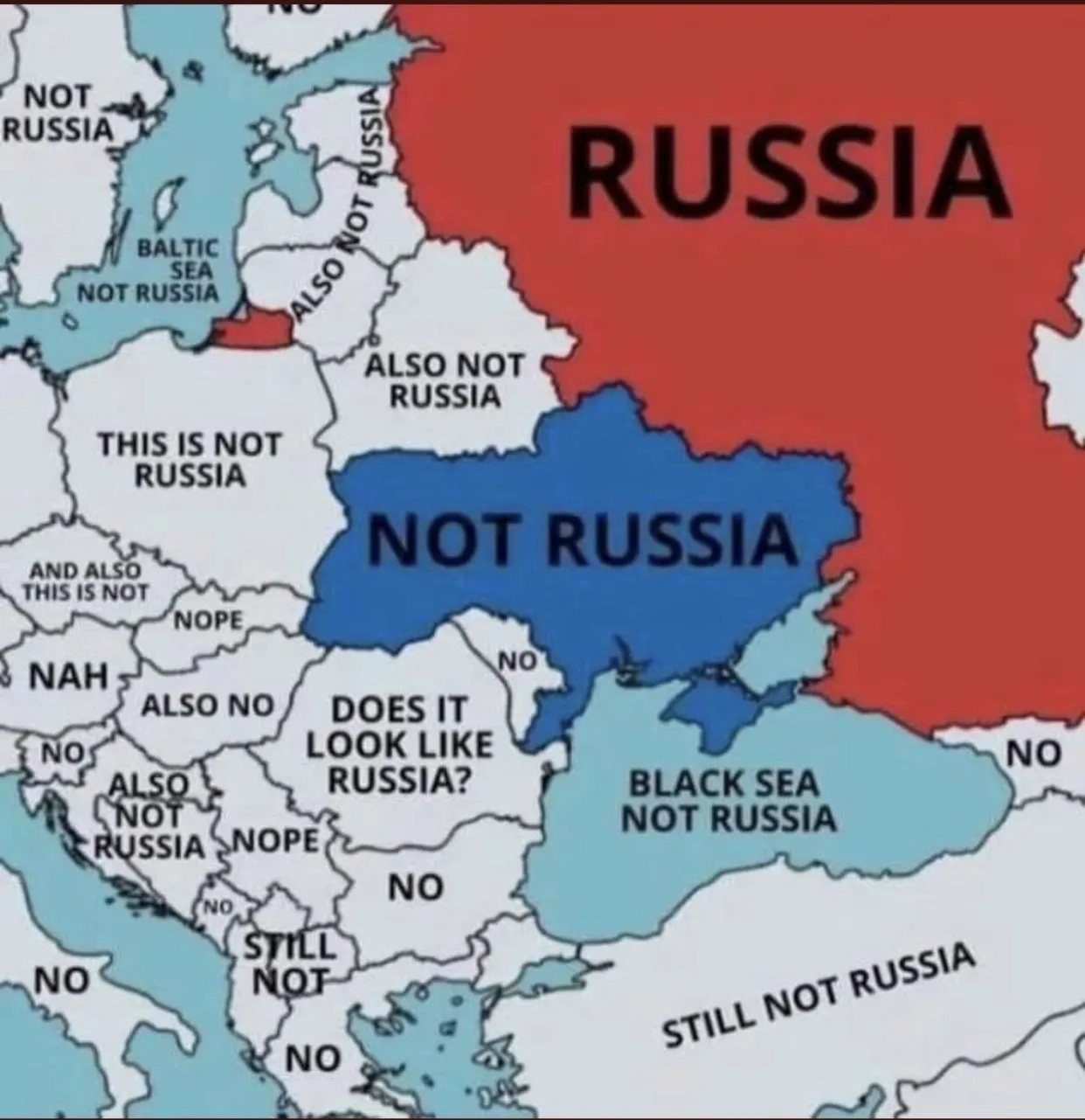 Rosja jest tylko tu