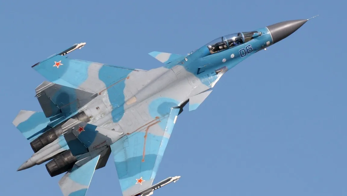 Ukraińska armia strąciła kolejny rosyjski samolot. Pod Kijowem zestrzelono Su-30