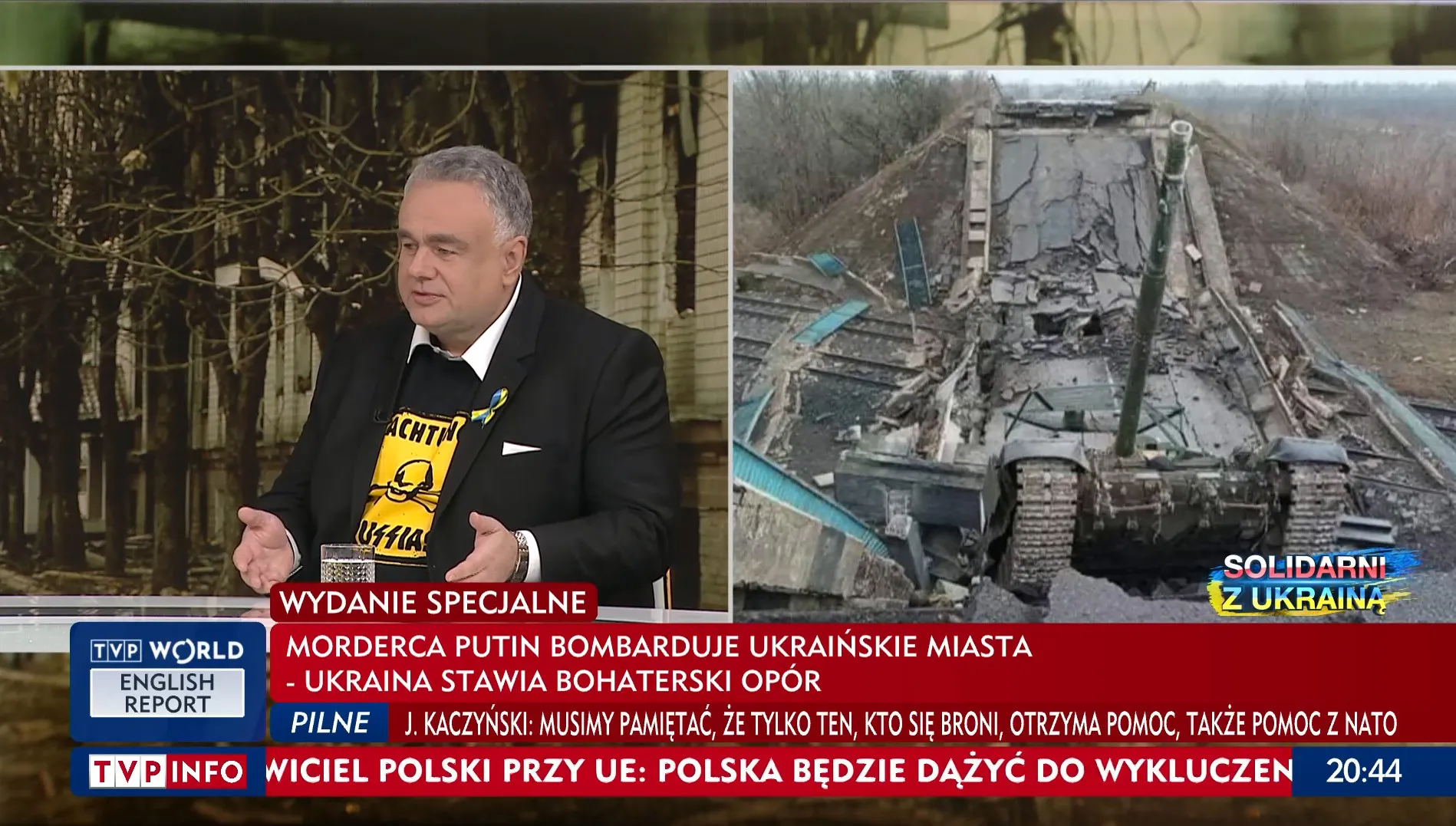 Putin przegrywa z presją społeczną. Sakiewicz: Świat zaczyna iść za głosem sumienia i przyzwoitości