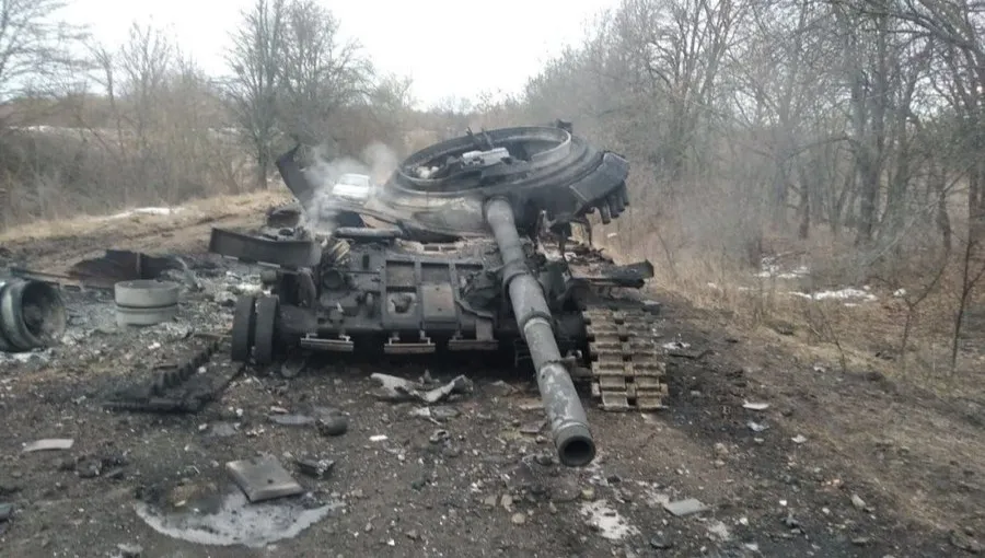 Kolejny sukces Ukrainy. Jednostka specjalna policji zniszczyła dwa rosyjskie czołgi!