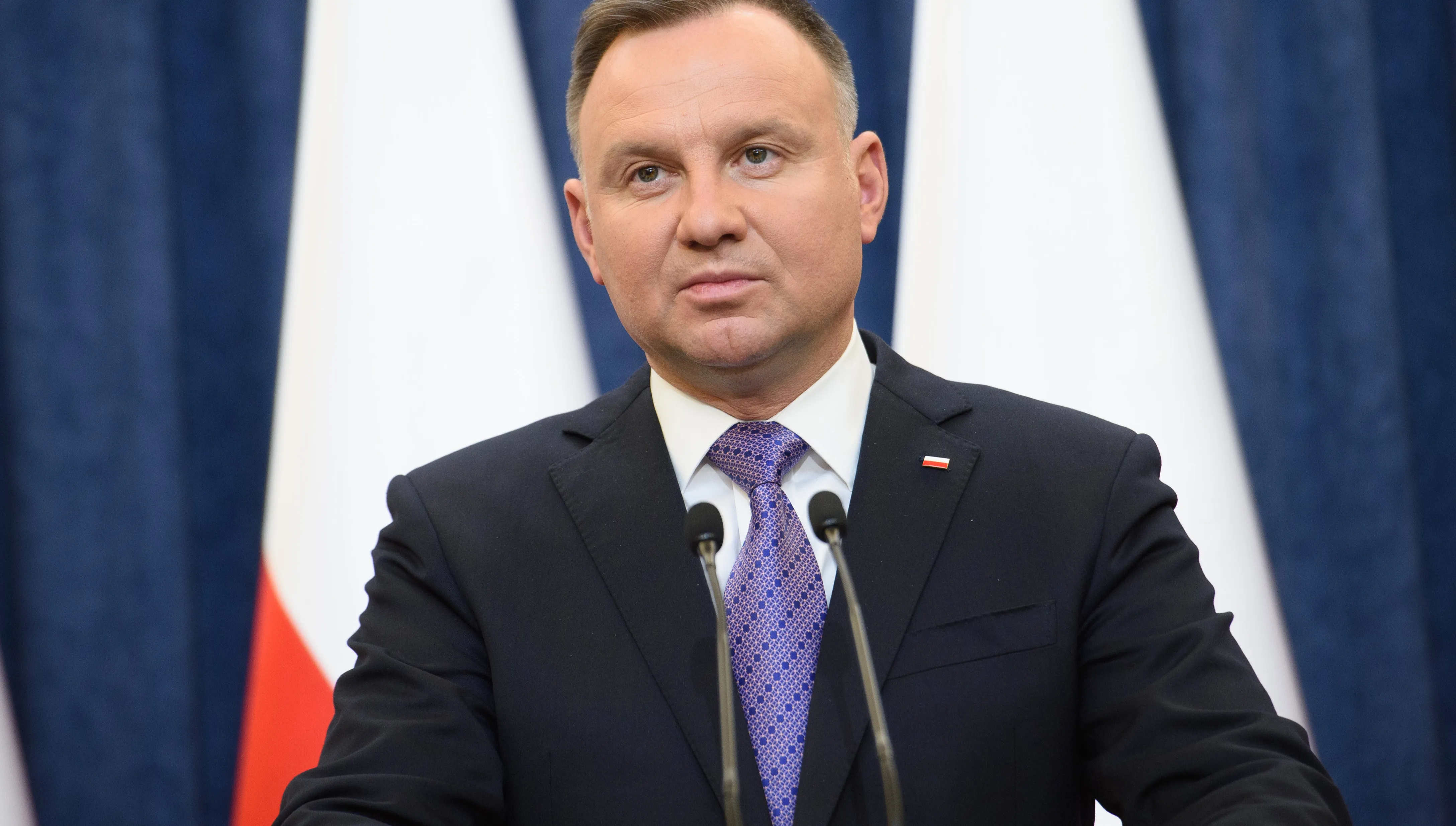 Prezydent Duda o zbrodniach Rosjan: "bombardują wsie i miasteczka, terroryzując cywilów"