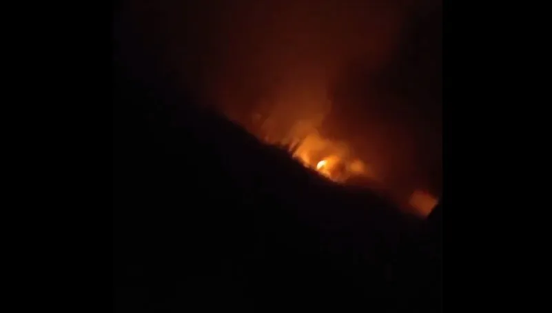 Nalot na ośrodek z materiałami promieniotwórczymi w Charkowie. Wybuchł pożar [WIDEO]