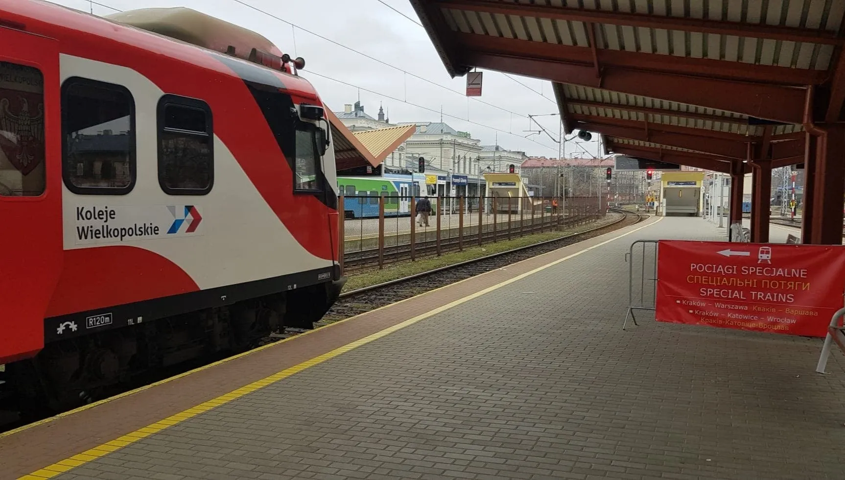 9 tys. Ukraińców pojechało za darmo wielkopolskimi kolejami