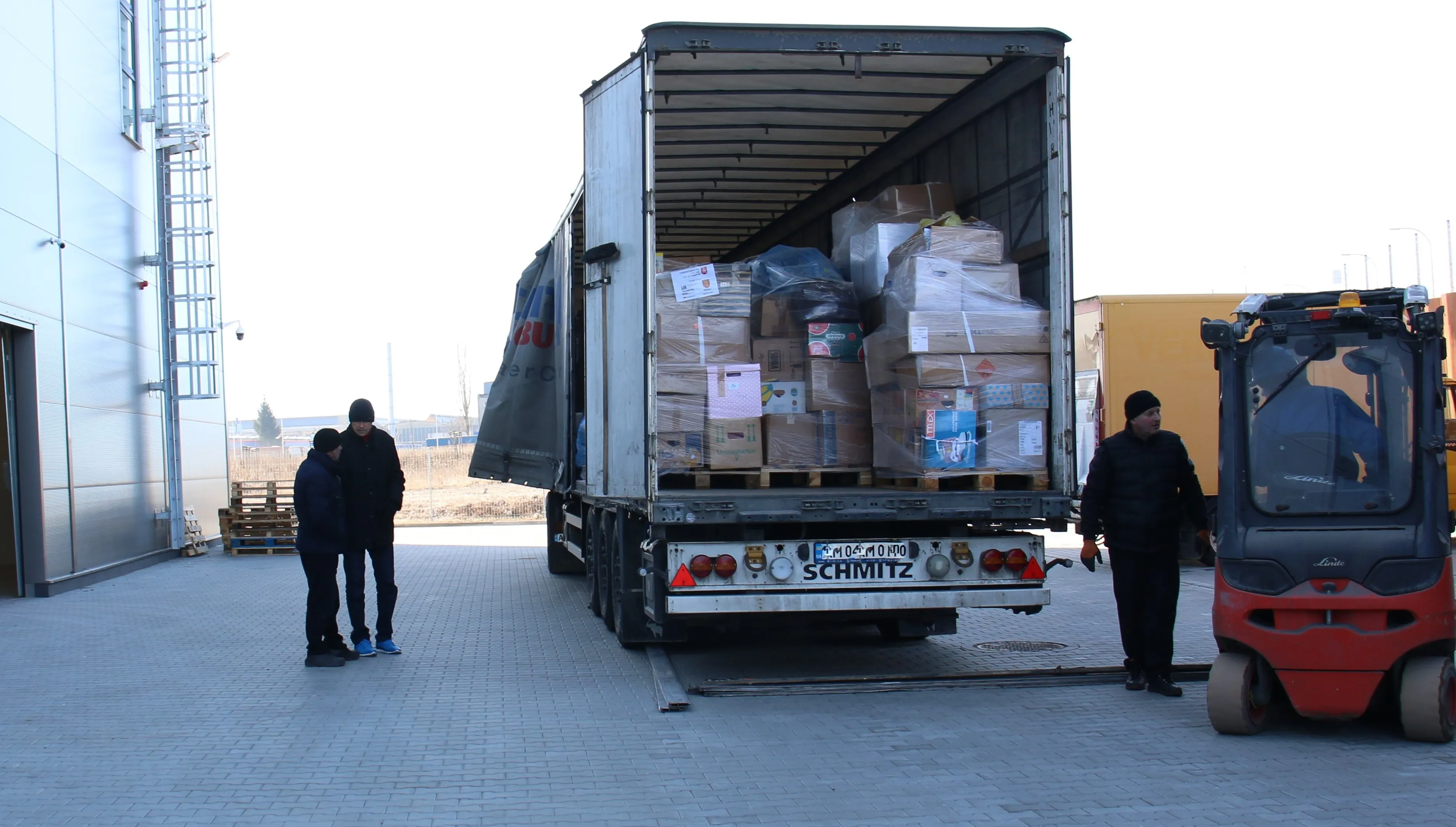 Nowy transport z pomocą wyjechał do Winnicy