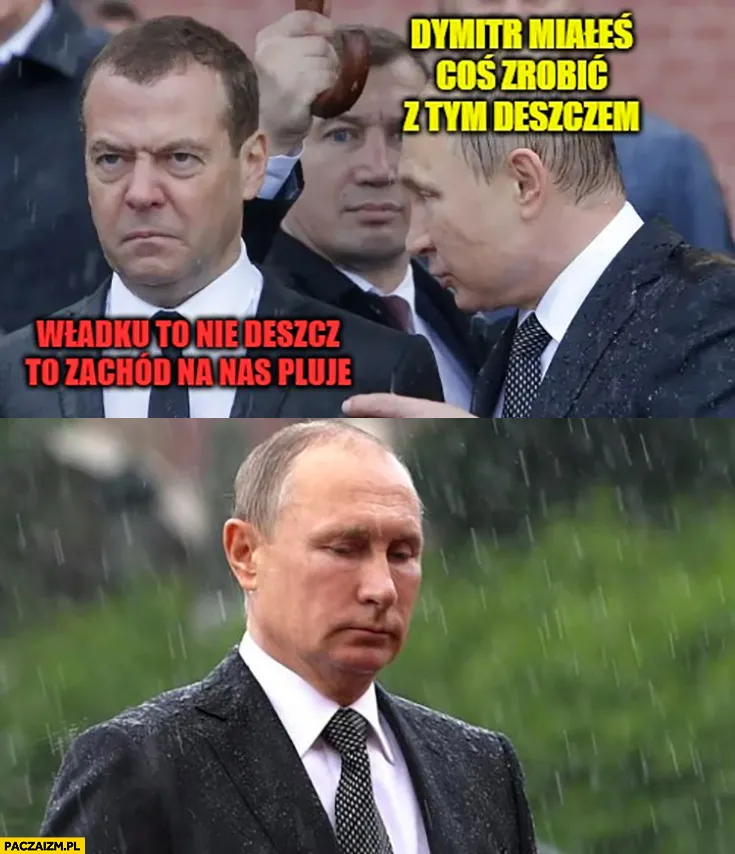 To nie deszcz