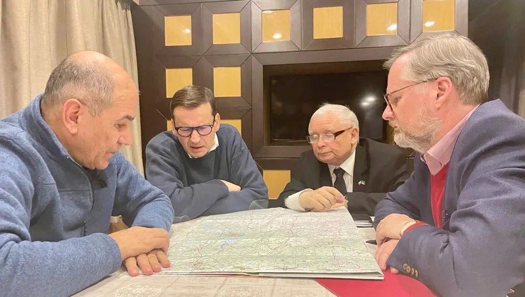 Kto wpadł na pomysł wizyty premierów w Kijowie? Rzecznik rządu zdradza kulisy wyjazdu