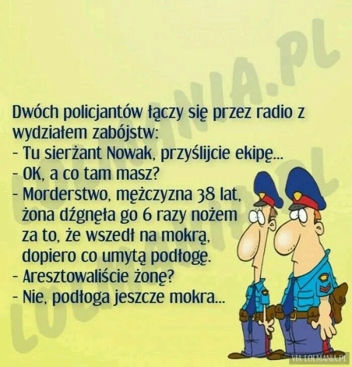 Mokra podłoga