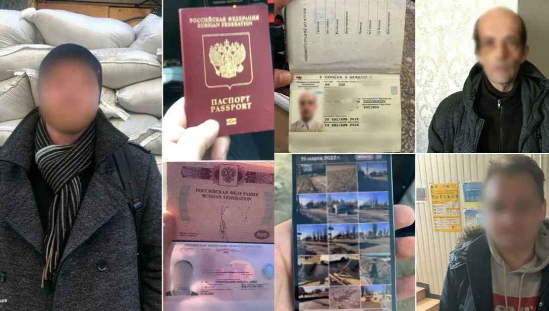 Mieli przekazywać informacje Rosjanom. W Kijowie zatrzymano kolejnych dywersantów