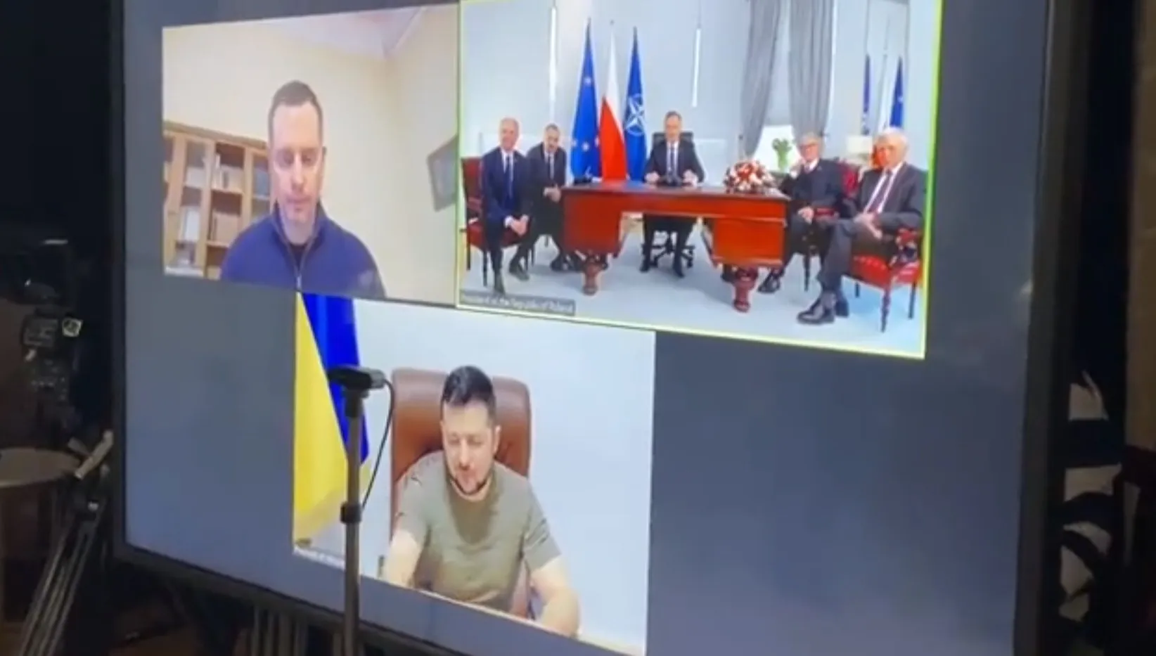 Duda po spotkaniu z Bidenem zadzwonił do Zełenskiego