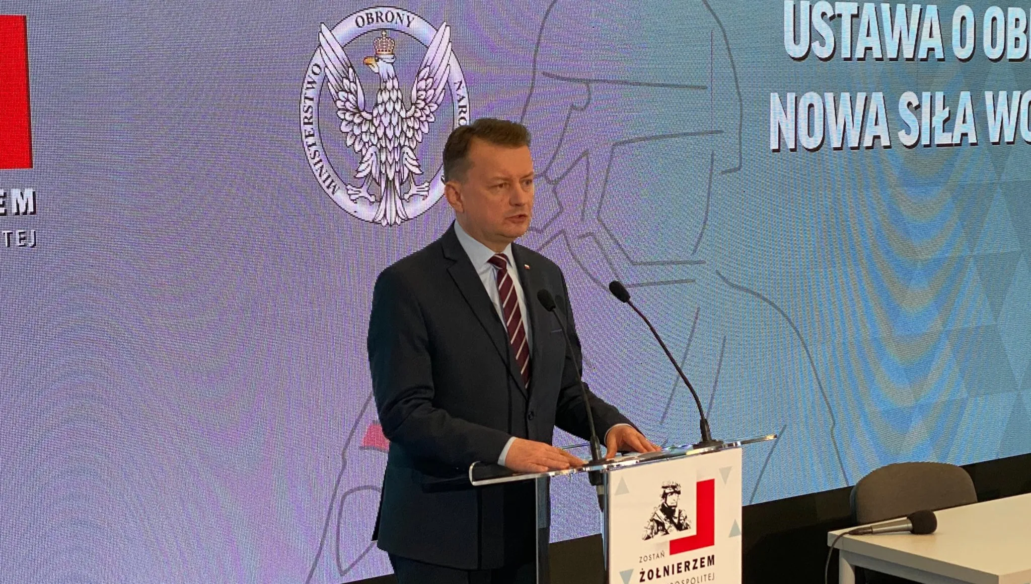 Błaszczak o planach Wojska Polskiego: Naszym celem jest armia licząca 300 tys. żołnierzy
