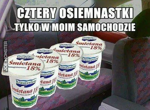 Cztery osiemnastki