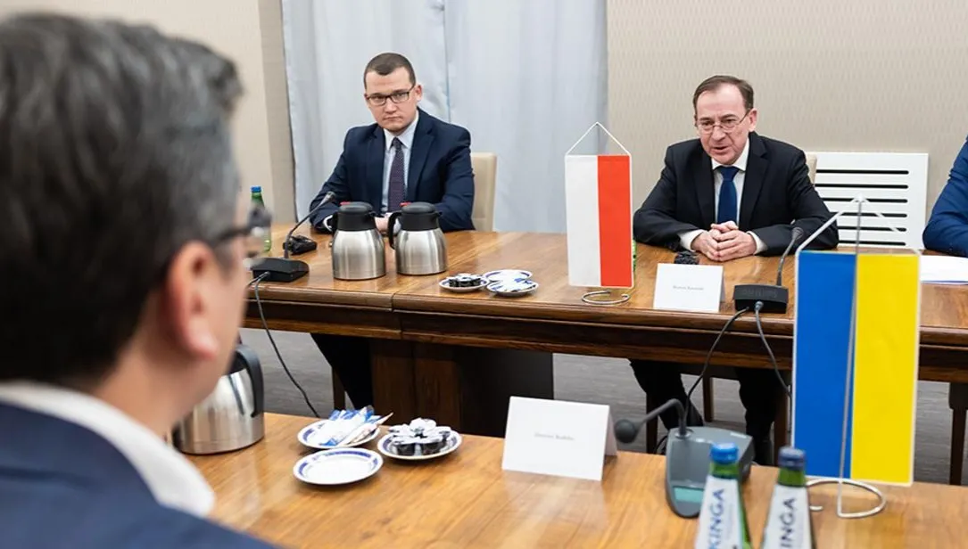 Mariusz Kamiński spotkał się z szefem MSZ Ukrainy