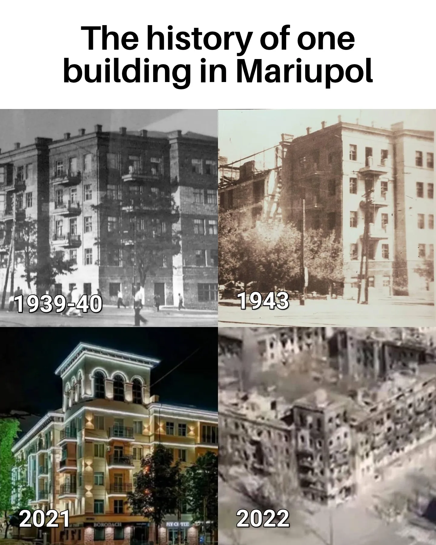 Historia jednego budynku w Mariupolu