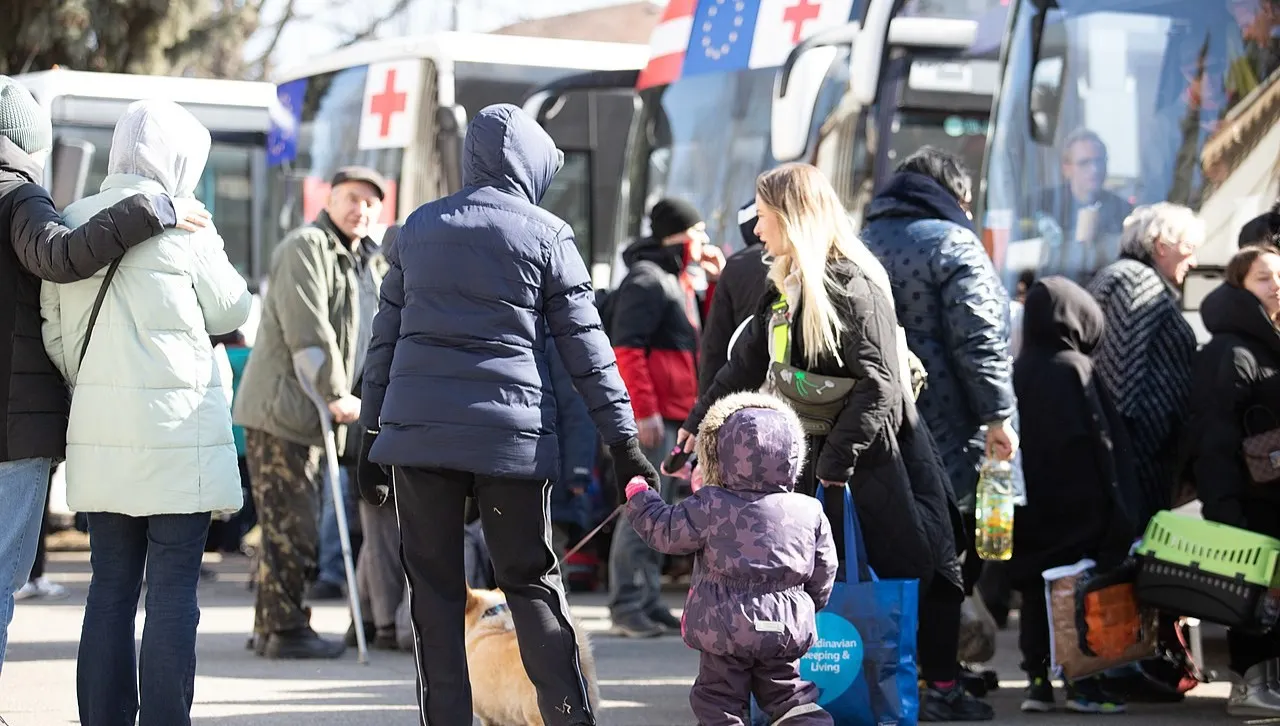 W wyniku wojny 500 tys. Ukraińców stało się wewnętrznymi uchodźcami