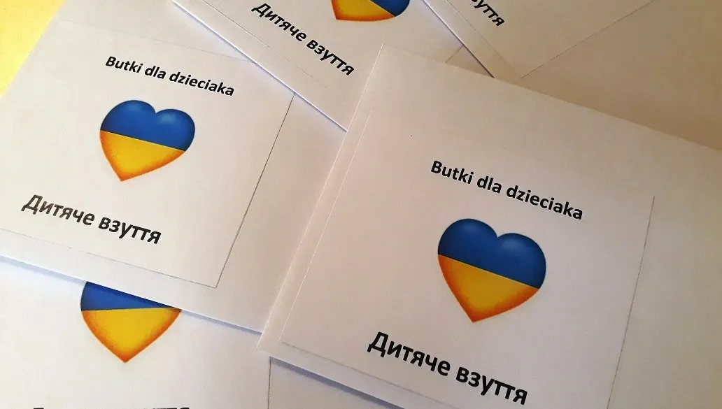"Nowe butki dla dzieciaka". Akcja dla ukraińskich dzieci