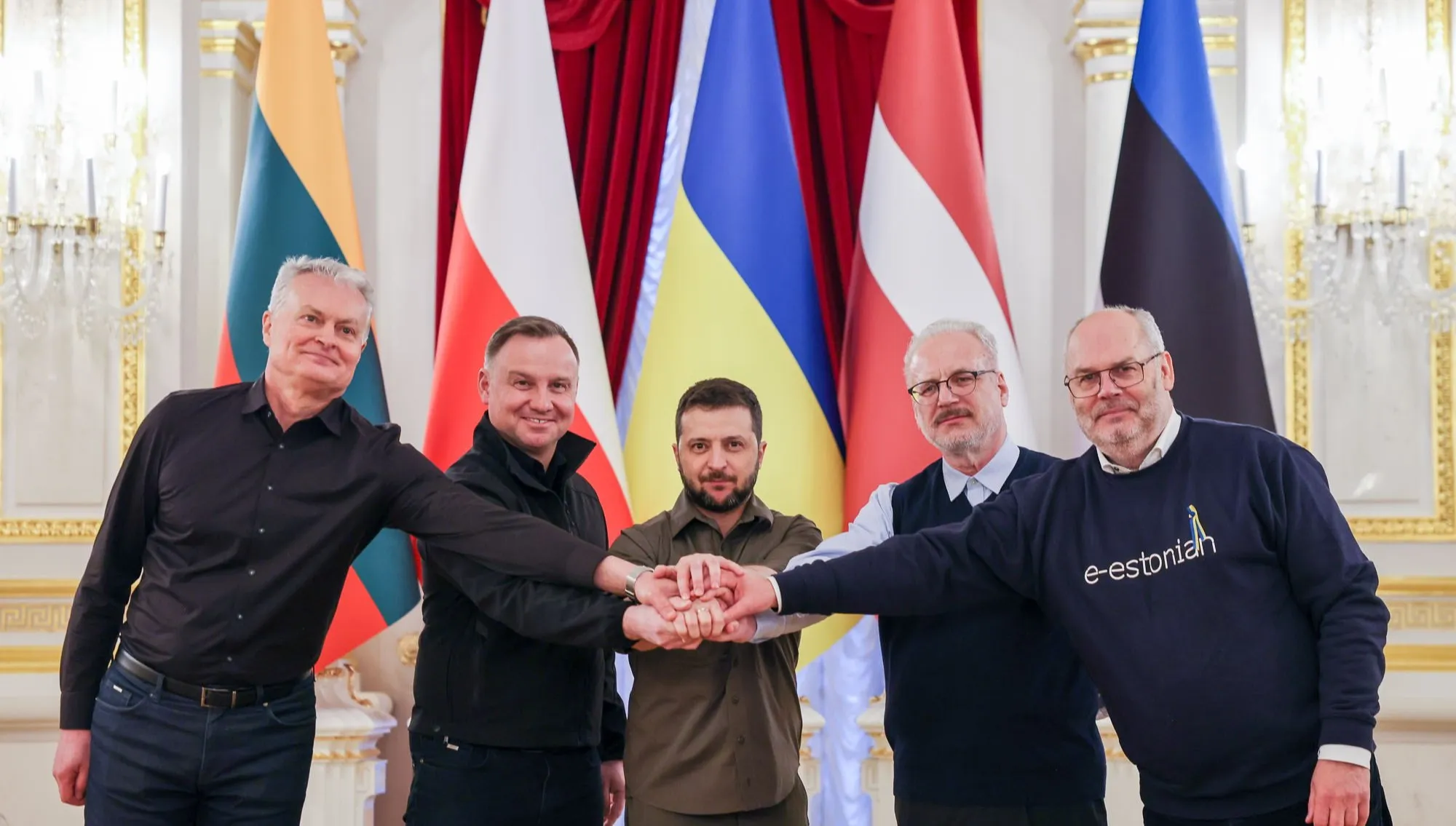Prezydent Litwy: „Ukraińcy to prawdziwi bohaterowie"