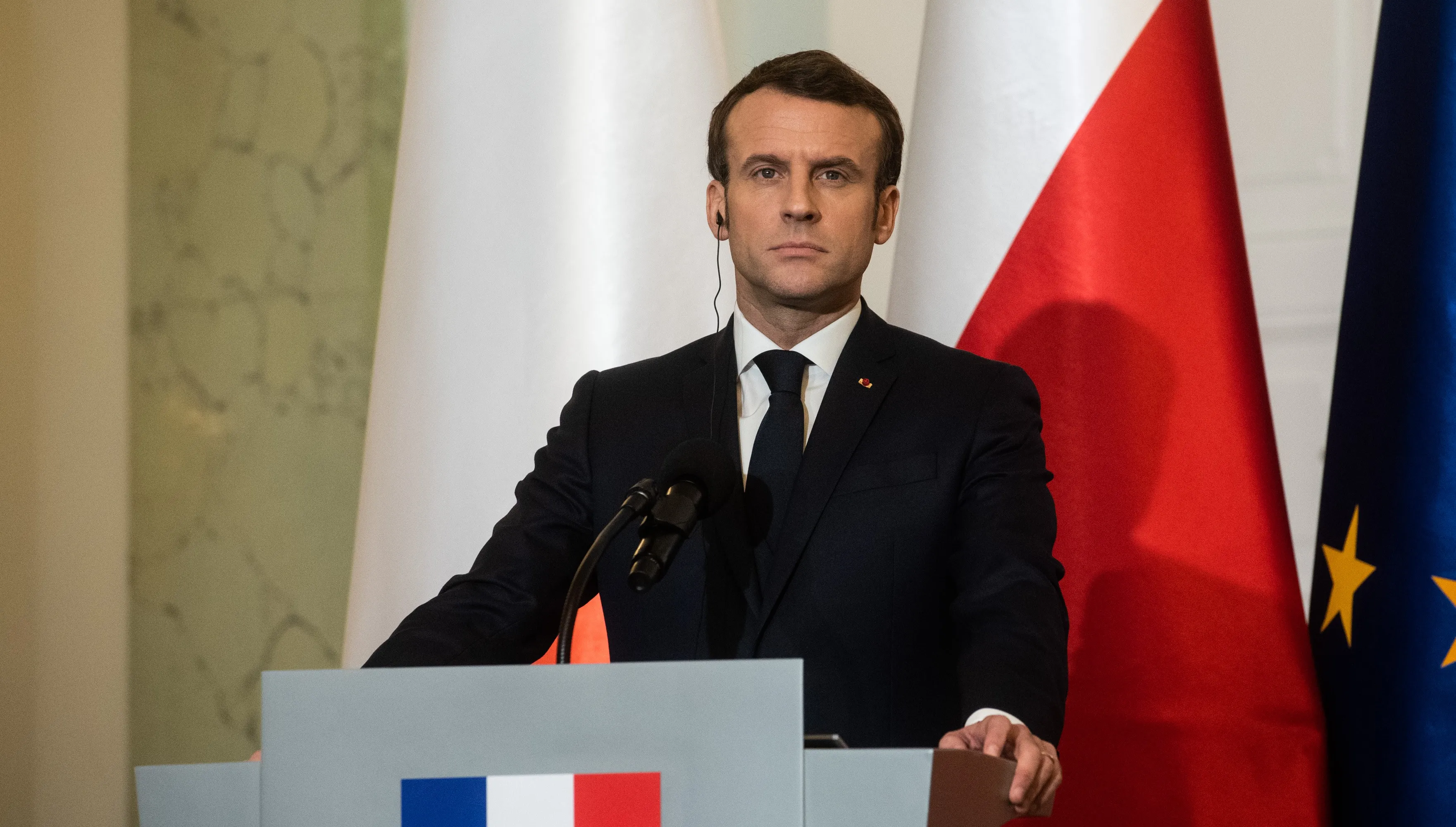 Le cabaret! Macron brnie w swoich twierdzeniach. „Werbalna eskalacja nie pomaga Ukrainie”