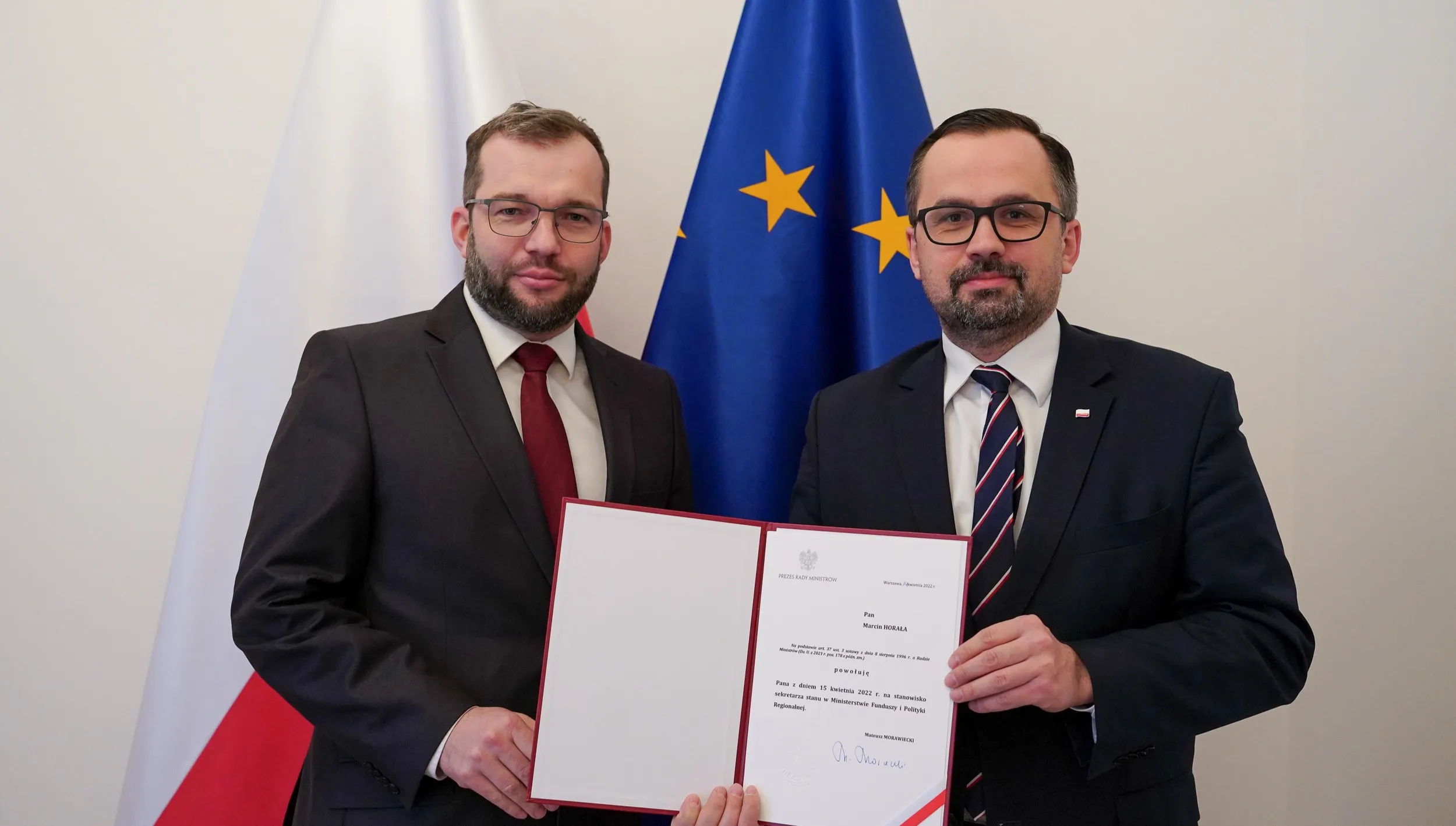 Marcin Horała z nową funkcją w rządzie