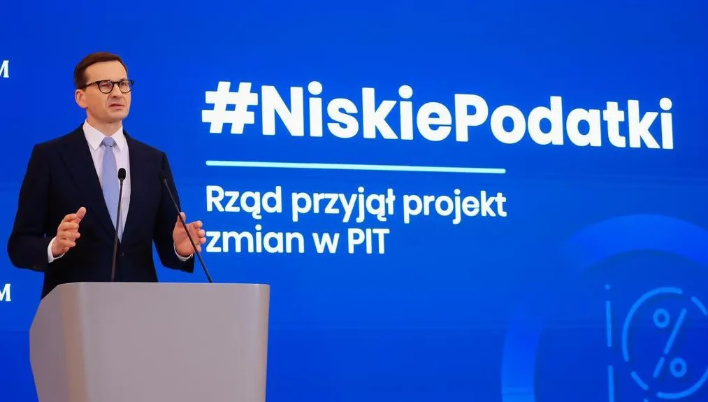 Premier Morawiecki: Likwidujemy ulgę dla klasy średniej. Obniżamy również PIT do 12 proc.
