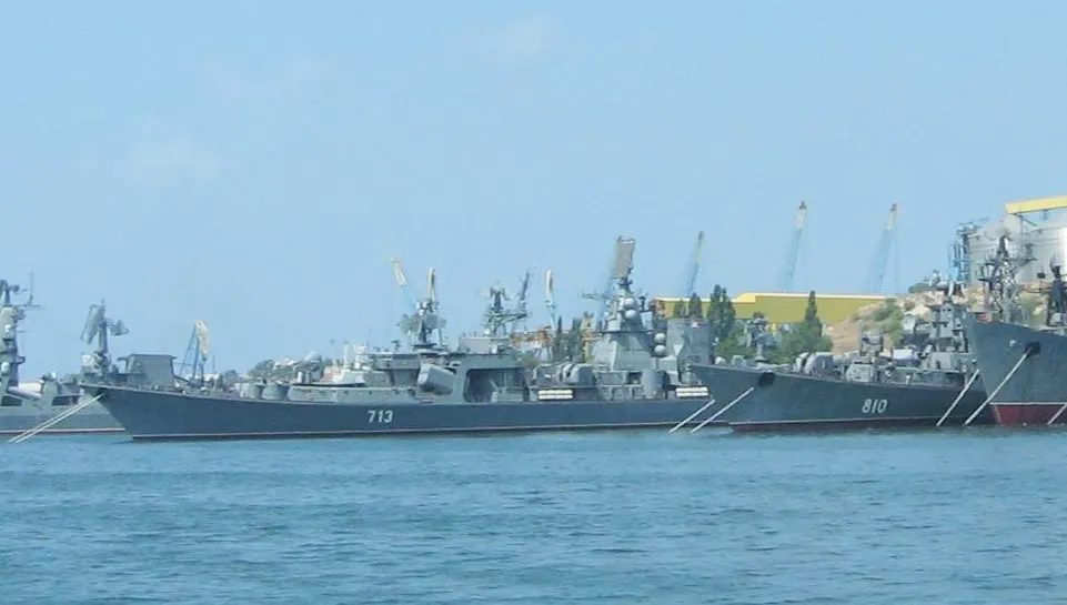 Osiem rosyjskich okrętów zagraża Ukrainie na Morzu Czarnym