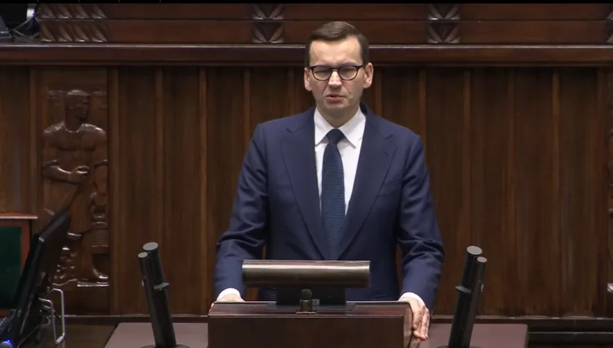Premier Morawiecki: Poradzimy sobie z szantażem gazowym Rosji tak, by Polacy tego nie odczuli