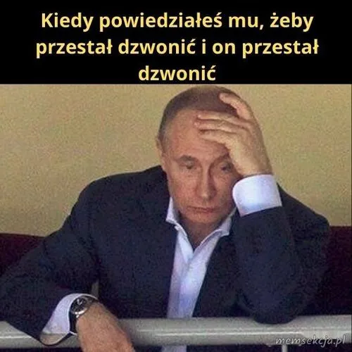 A on przestał